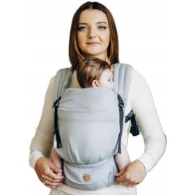 Kompaktna nosilka LennyLight Small Herringbone Grey