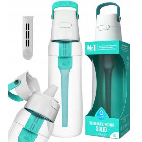  Filter steklenica Dafi Solid 0,7 l, turkizna