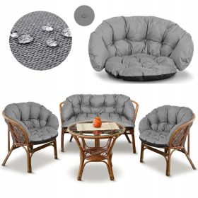 VELIK SET BLAZIN ZA VRTOVNO POHIŠTVO IZ RATANA