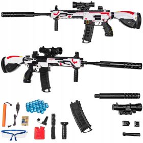 ELEKTRIČNI PIŠTOLA ZA GEL KROGLICE AVTOMAT M16 416 VELIK