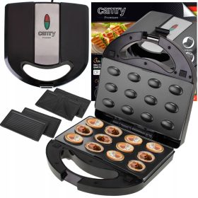  OPEKAČ ZA ARAŠIDE 3v1 GRILL PANINI 1000W