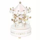 Glasbena škatla Vrtiljak s konji Pink Clayre &