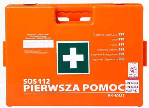 INDUSTRIJSKI KOMPLET PRVE POMOČI ZA PISARNE K 20 2x DIN