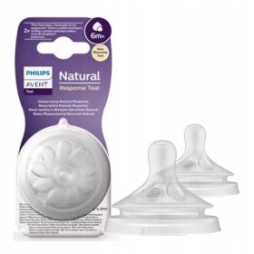    Philips Avent SCY966/02 Dude iz naravnega silikona 6 m+ 2 kosa
