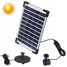 SONČNA FONTANA ZA RIBNIK 10V 5W DO 500 l/h