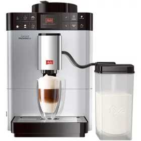    Melitta Caffeo Passione 1450 W avtomatski espresso aparat, srebrno/siv