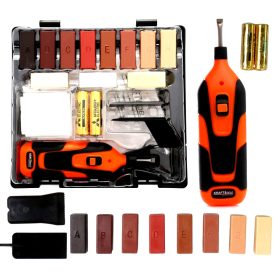   Zakrpka za popravilo pohištvenih plošč s setom popravljalnega voska