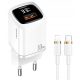Polnilec USAMS 33W 1xUSB-C 1xUSB + kabel za iPhone