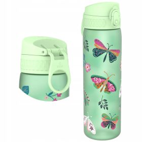   ION8 Otroška steklenica za pitno vodo 500 ml brez BPA z motivom metuljev
