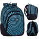 CoolPack večpredalni šolski nahrbtnik Odtenki modre, roza, zelena 28 l
