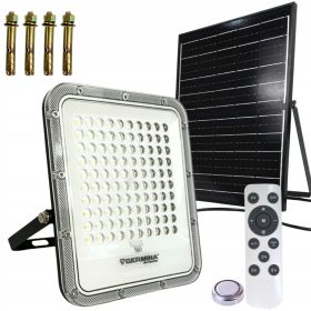   Našaščalnik LED 100W s solarnim panelom za zunanjo razsvetljavo