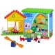 Veliki Svinček Peppa gradbeni bloki, komplet 26 kosov