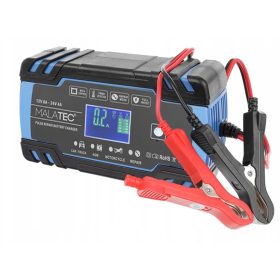   Visokokakovostni avtomobilski polnilnik baterij 12V / 24V za avtomobile, motorje, kose, čolne