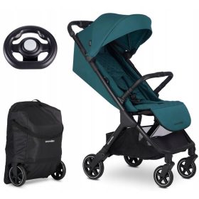   Voziček EASYWALKER Jackey Teal Green + Krmilo za voziček Easywalker črno