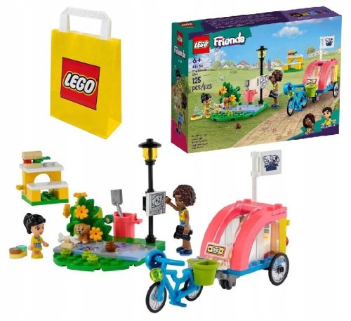 LEGO Friends 41738 Pasje reševalno kolo + VP papirnata vrečka LEGO 6315792 Srednje