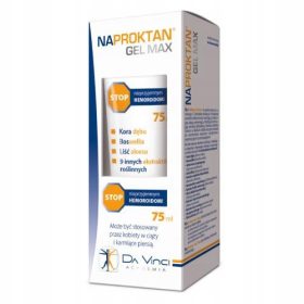 Naproktan Gel Max gel - 75 ml regeneracijski vlažilni