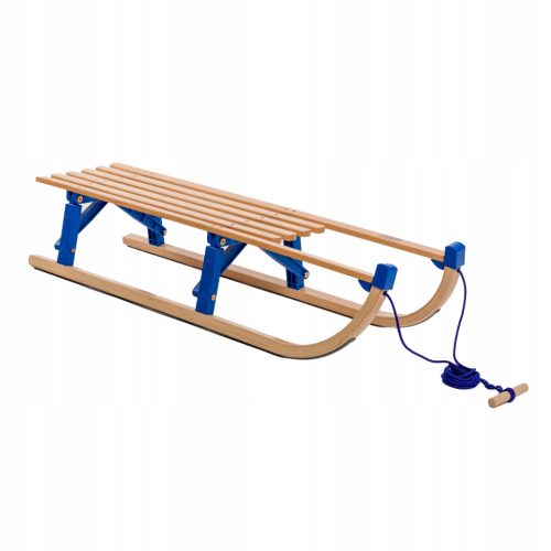 Zložljive sani VT-Sport Davos, rjave, 110 cm