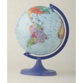   Globus za učenje v skrčljivi foliji Political 160 mm za otroka 7 let