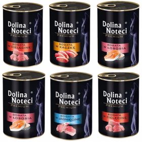DOLINA NOTECI Premium mačja hrana mešanica okusov 6x400g