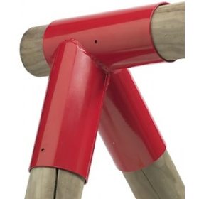 Okrogli povezovalnik za gugalnico KBT 100/80 mm, turkizna