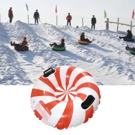 90 cm napihljiva snežna cev z ročaji za plavanje