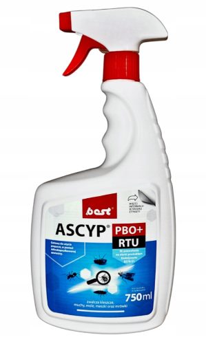 Tekočina za boj proti ščurkom, klopom, komarjem, mravljam, muham, stenicam Best-Pest 0,75 ml