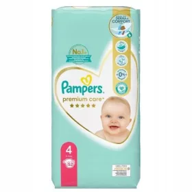Pampers Premium Care plenice Velikost 4 52 kosov