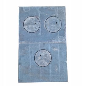 ELEZNA KUHINJSKA PLOŠČA JAWOR 72X46CM 2 ELEMENTA