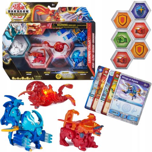 BAKUGAN LEGENDS ZBIRKA BITK PAKET 5 FIGUR