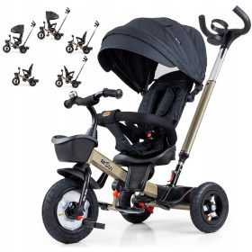 rno kolo s triciklom Milly Mally Movi Gold