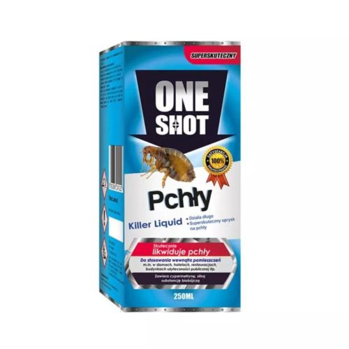 One Shot tekočina proti bolham 0,25 kg 250 ml