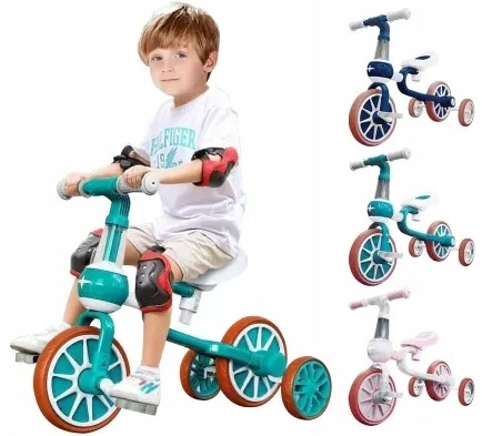 Trikolesno kolo 4-v-1 za učenje ravnotežja