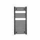 Vrhunski črni kopalniški radiator Heat & Style 516 W 500 x 1100 mm