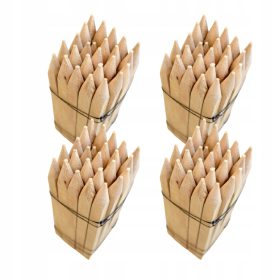 Geodetski količki iz bukovega lesa 40 cm x 25 mm 100 kosov