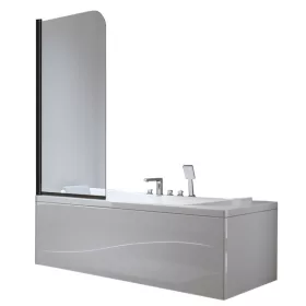   Enodelni paravan za kopalno kad Hydrosan 70 x 140 cm prozoren