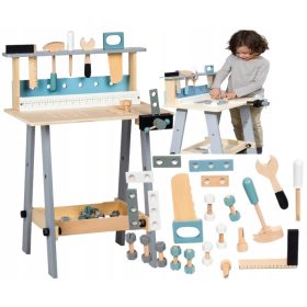   DREVESNI DELAVNIŠKI SET - ORODJE ZA OTROKE, IGRAČA ZA DEČKA