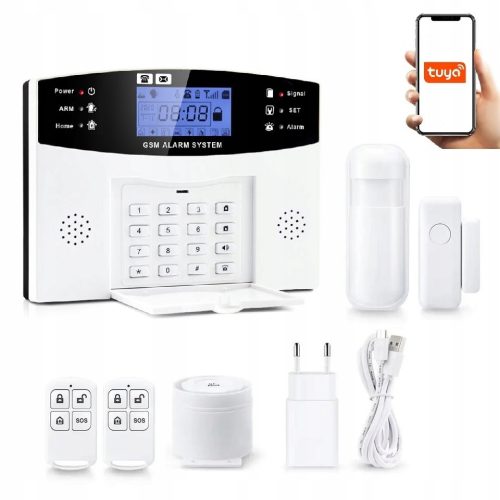 BREZŽIČNI SISTEM ALARMA GSM WiFi TUYA SMART V SLOVENŠČINI