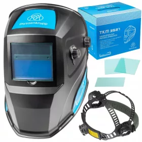   Optimized name: Thyssenkrupp Materials Slovenia varilna maska za zaščito oči

Optimized description: Varilna maska Thyssenkrupp Materials Poland tkM3521 je vrhunski produkt namenjen zaščiti oči med va