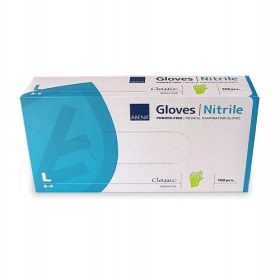   Rokavice iz nitrila za enkratno uporabo, velikost L, 100 kosov