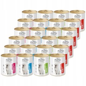 4Vets Naravna hrana za pse z govedino, 800 g pločevinka