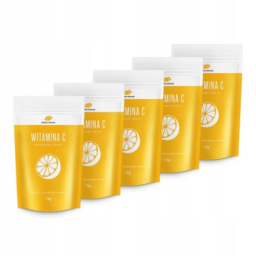 Čisti Vitamin C v Prašku, L-Askorbinska Kislina, 5 x 1kg - Dodatek za Zdravje