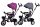 Vijolični večstopenjski tricikel Edilandia Baby Trike