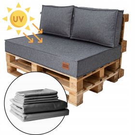   Garnitura prevlek Z UV FILTRI za blazine, vrtno pohištvo, palete 120x65x15
