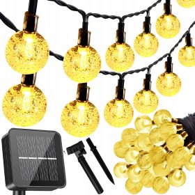 DOMAREX solarna girlanda 450 cm LED svetilke