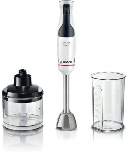  Bosch MSM4W220 ErgoMaster 600 W palični mešalnik Chopper Cup z merilno skodelico