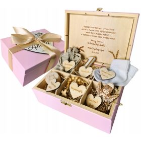 Spominek za krst Darilo za krst Roza