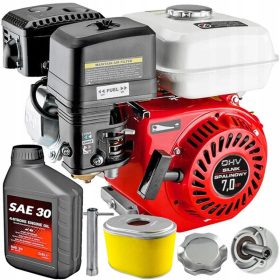   Motor z notranjim izgorevanjem GX160 7KM 20MM + OLJE + FILTER