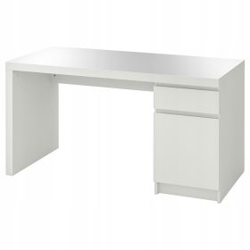 MALM prozorna namizna podloga 140x65cm