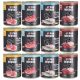 PAN MESO Mokra hrana za pse Mix okusov 12 x 800 g
