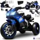 Motorno kolo Joy4kids N-666 črno-moder za otroke